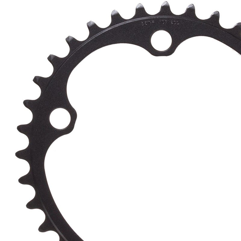 SRAM Force 2x12-Speed ​​​​Inner Chainring - 35t 107 BCD 4-Bolt Blast Black للاستخدام مع 48t الخارجي - Image 2